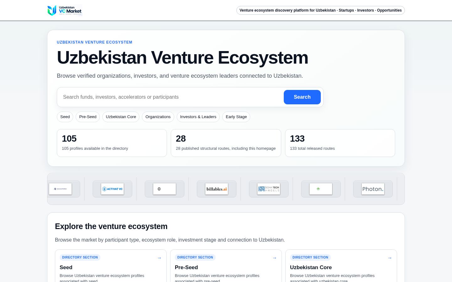 UZ VC Market · HOMEPAGE_SCREENSHOT