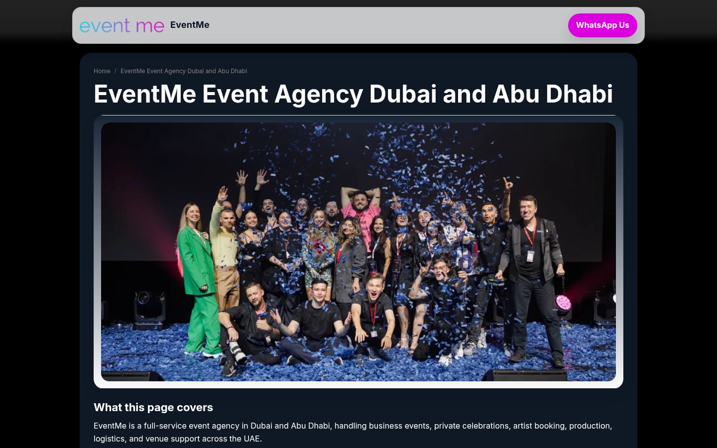 EventMe · HOMEPAGE_SCREENSHOT