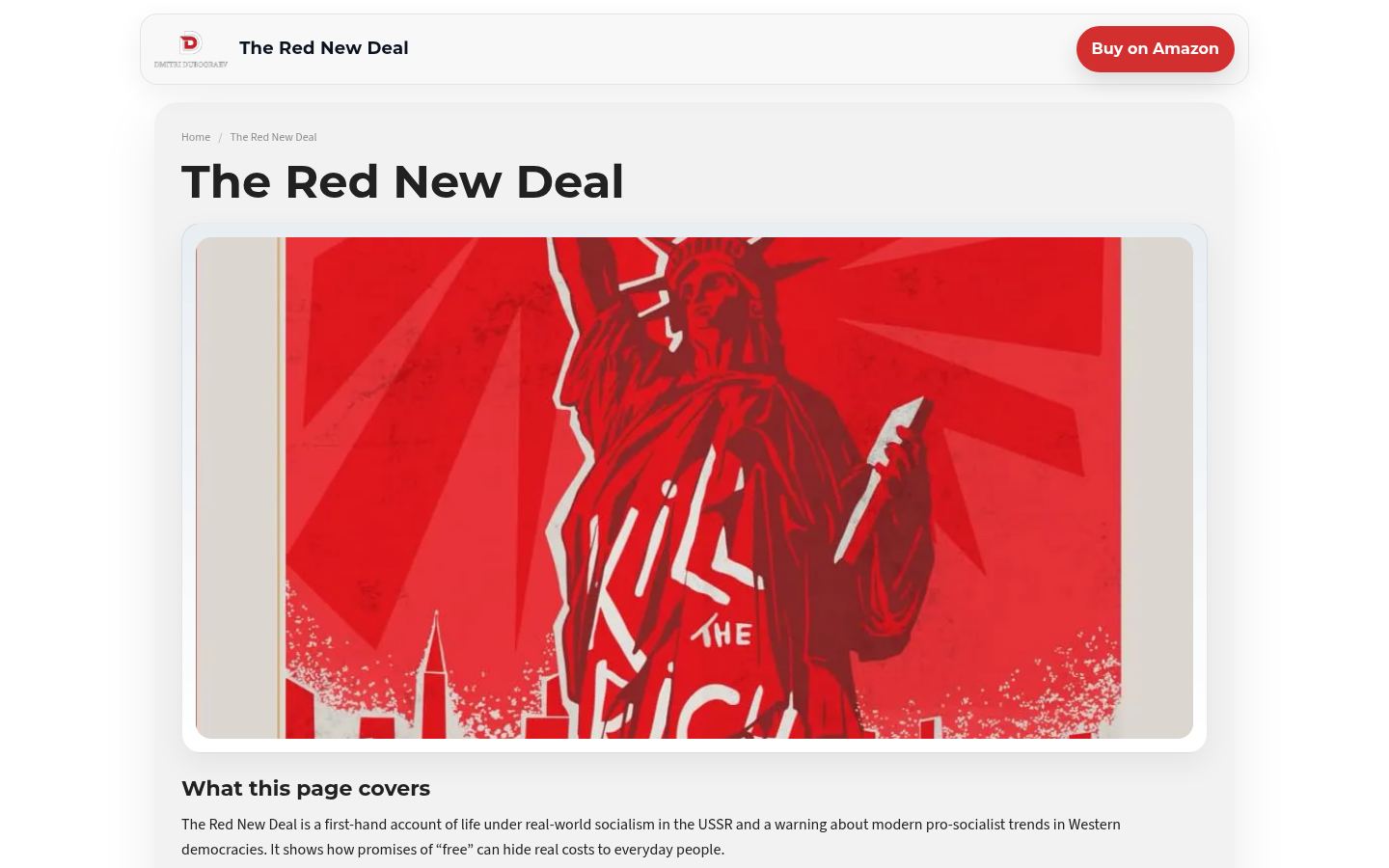 The Red New Deal · HOMEPAGE_SCREENSHOT
