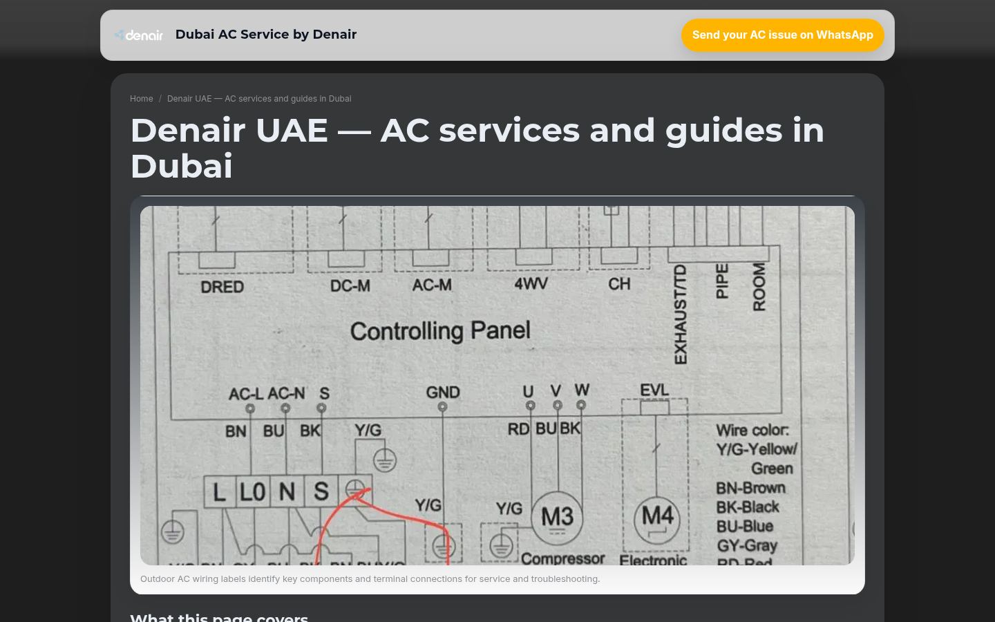 Dubai AC Service by Denair · HOMEPAGE_SCREENSHOT